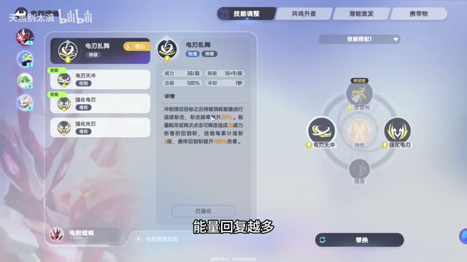 Combat sequence after Break